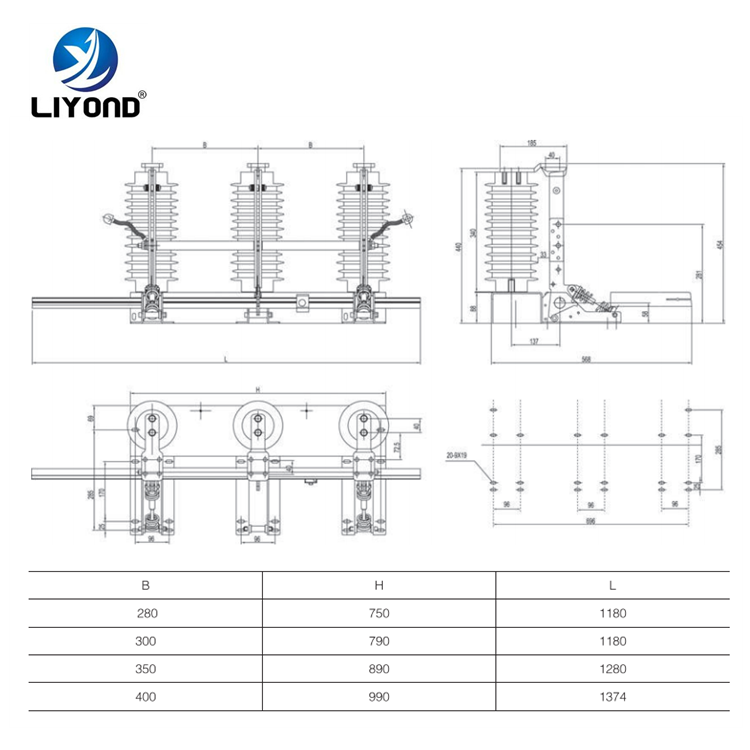 JN22B-40.5/31.5 Indoor AC High Voltage Ground switch specification