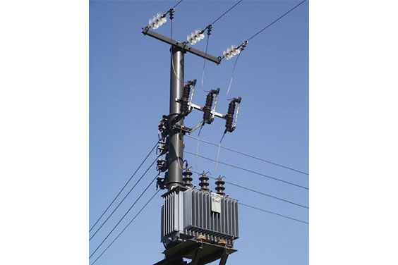 Pole-mounted-substation