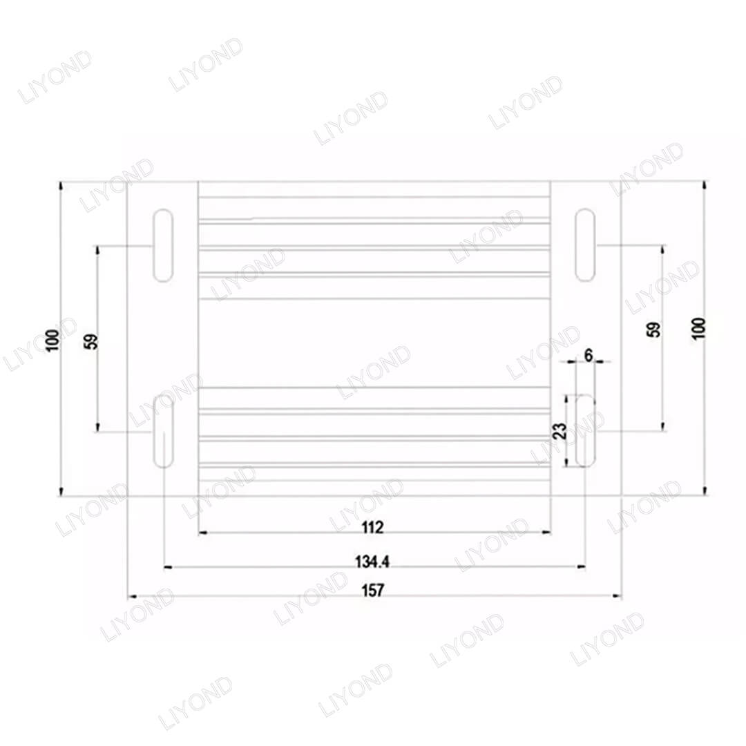 DJR-S-Aluminum-alloy-heater drawing