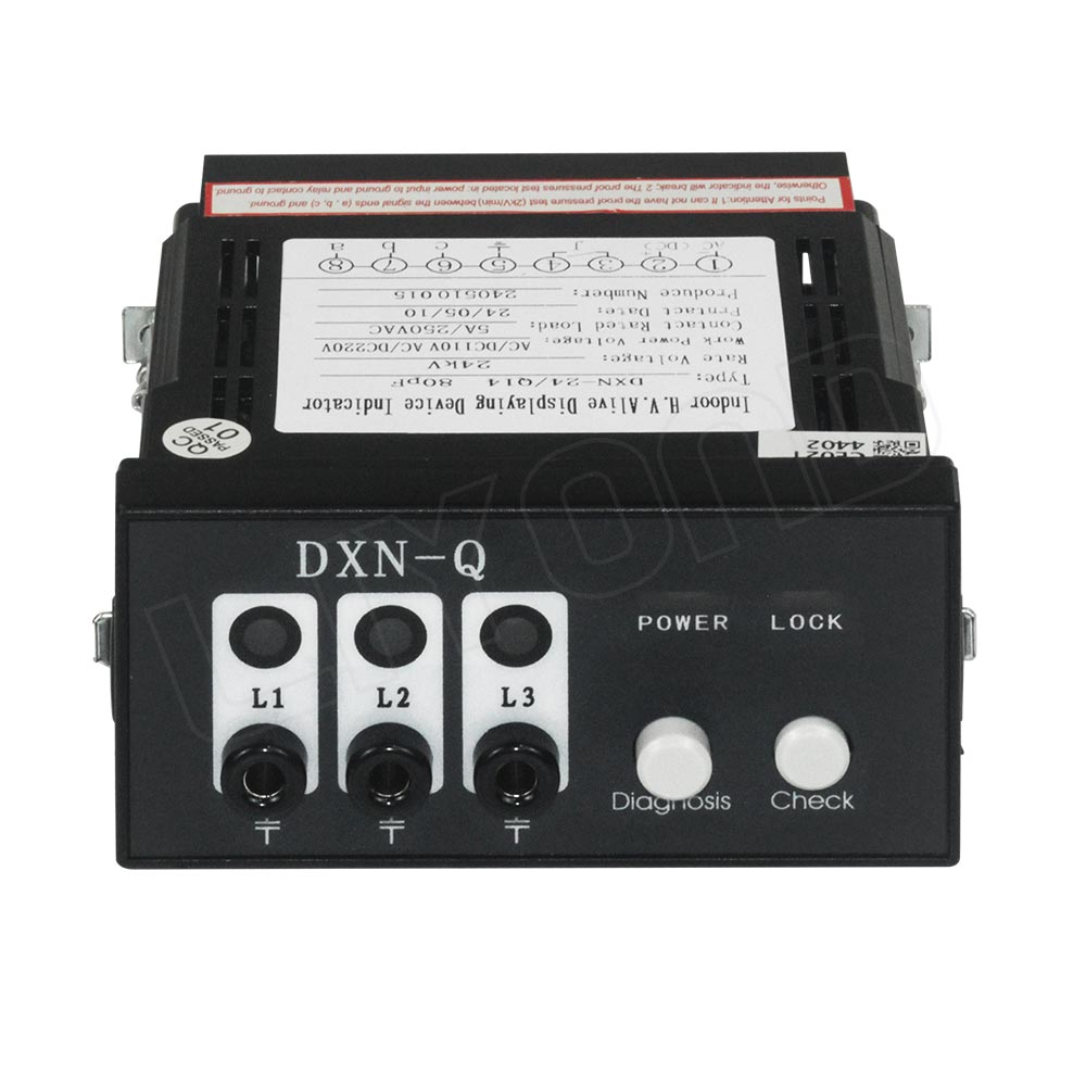 Capacitive voltage indicator DXN8D-7.2-40.5-Q14