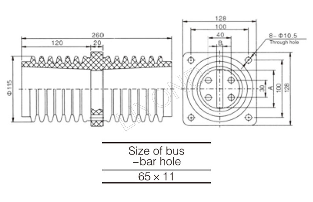 bushing drawing LYC143