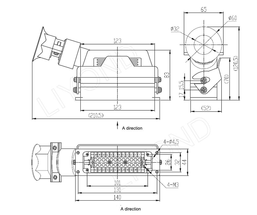 JYN-24 Secondary Plug Holder Drawing