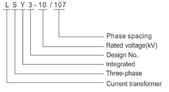 LSY3-10/107 CT model meaning