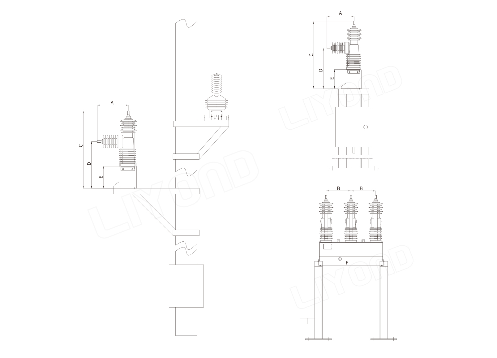 Recloser Installation Diagram